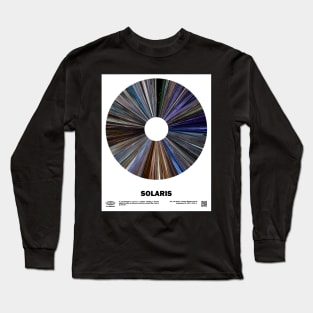 minimal_Solaris Warp Barcode Movie Long Sleeve T-Shirt